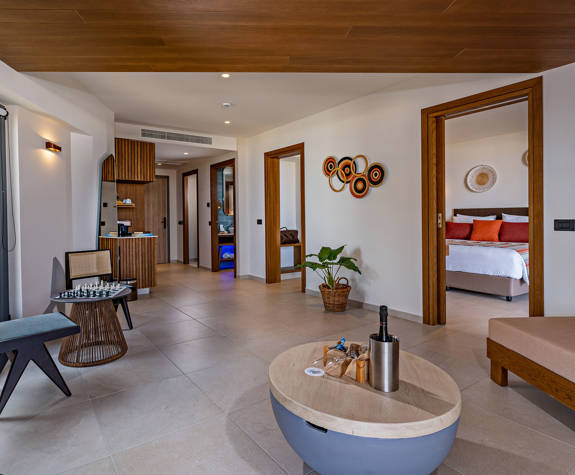 Minos Ambassador Suite Livingroom View