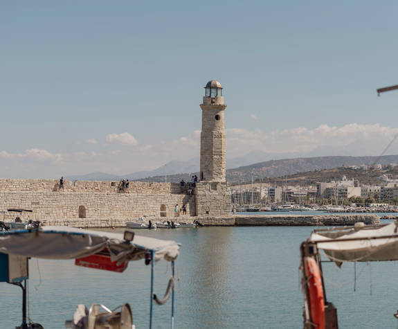 Light House View At the Port