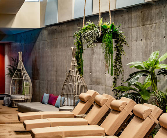 The Relaxation Area in the Spa